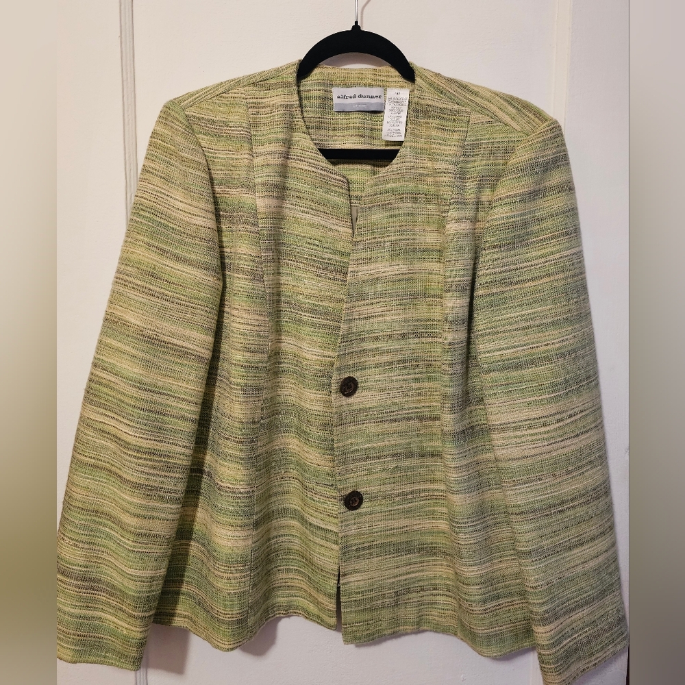 Stunning Green Striped Jacket